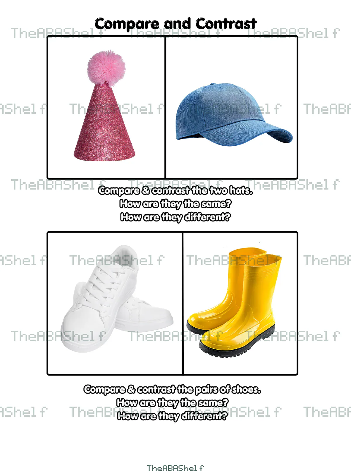 Watermarked preview of Compare and Contrast
