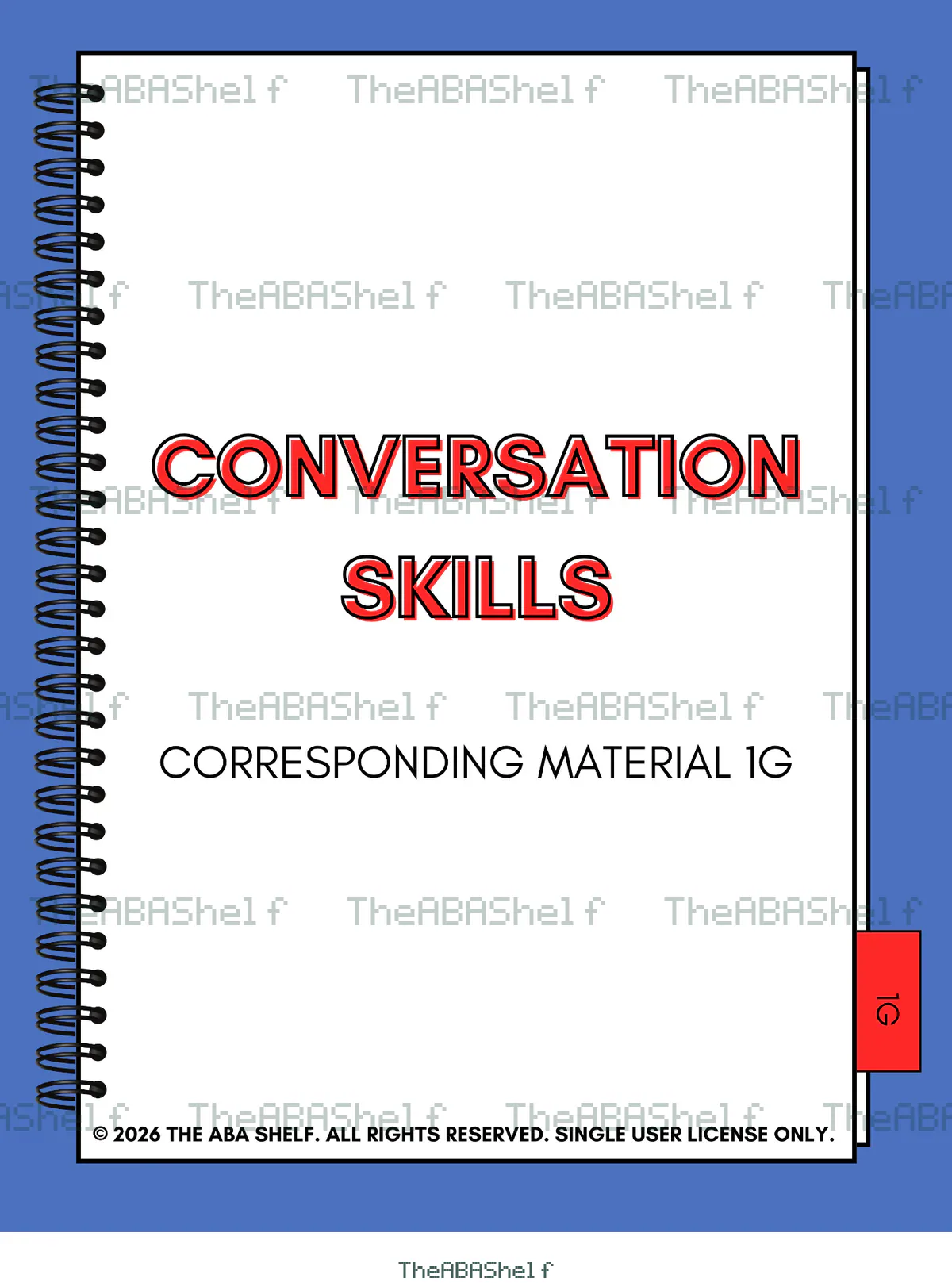 Watermarked preview of Conversation Skills 1G: Start-to-Finish Conversation Role-Play Cards