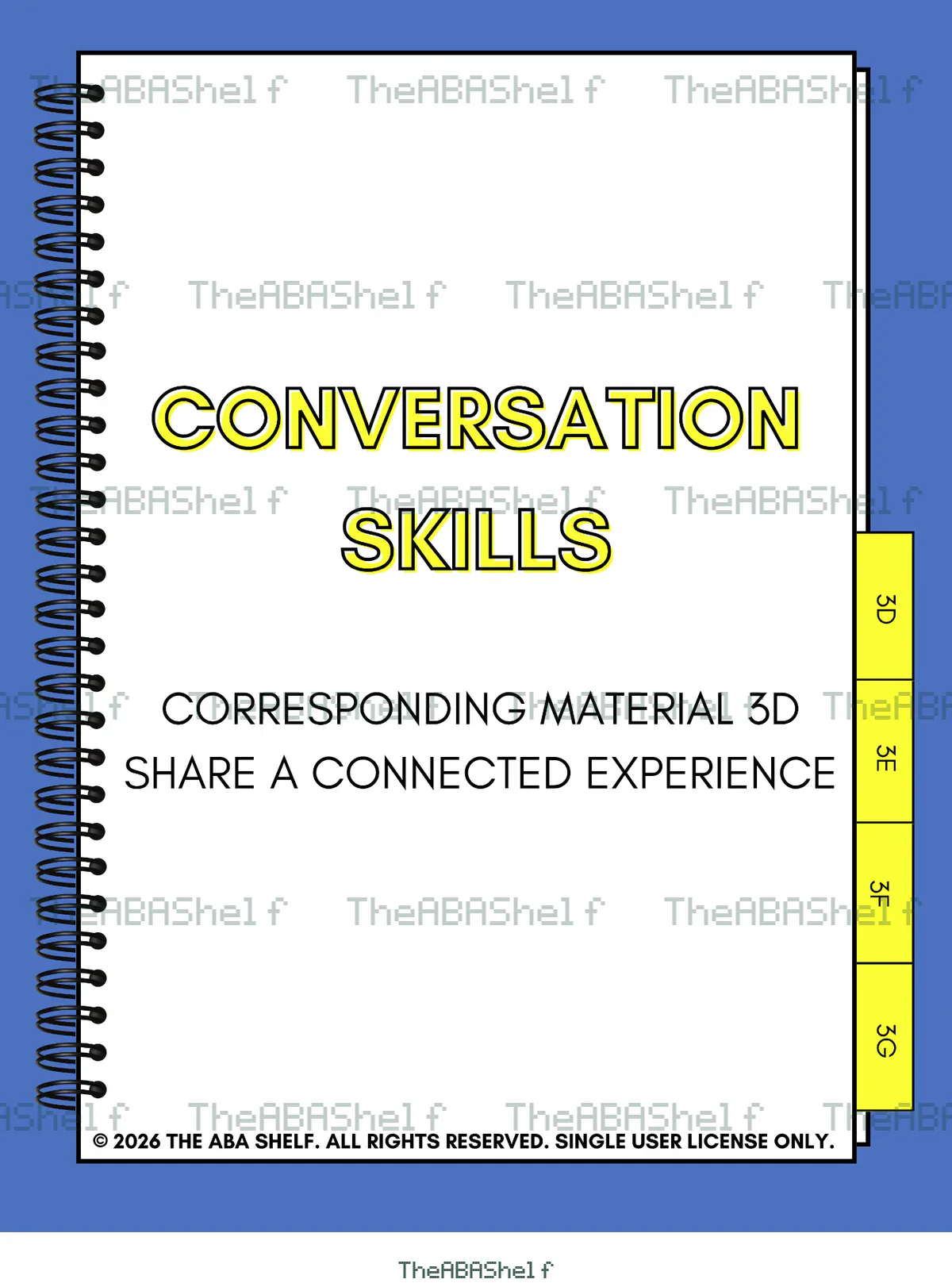 Watermarked preview of Conversation Skills 3D: Share A Connected Experience