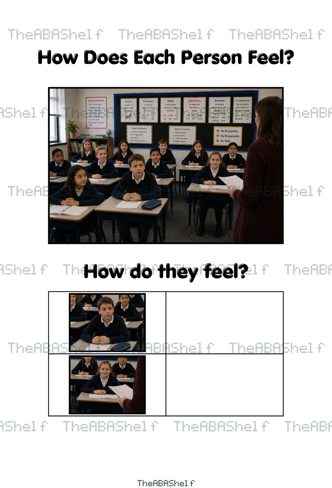 Watermarked preview of Perspective Taking: Differing Feelings