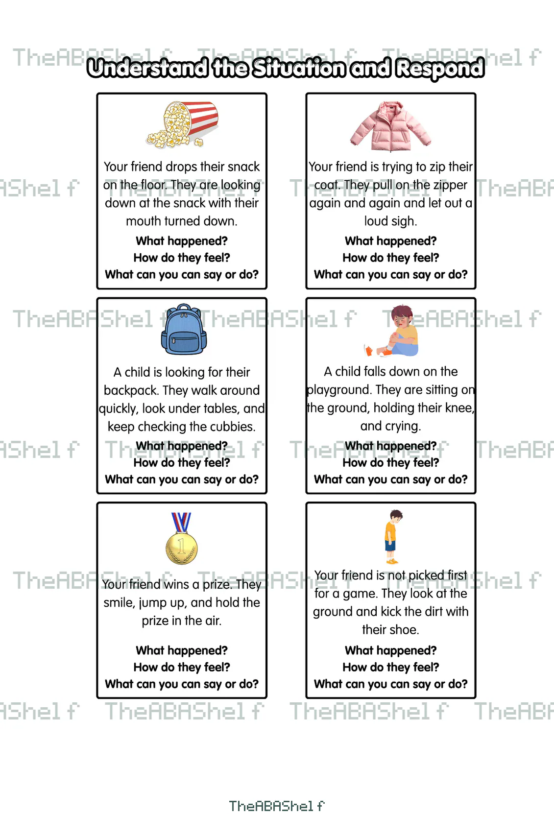 Watermarked preview of Perspective Taking: Social Response