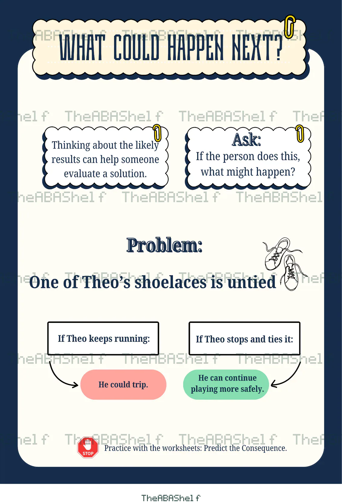 Watermarked preview of Problem Solving: Predict The Consequence