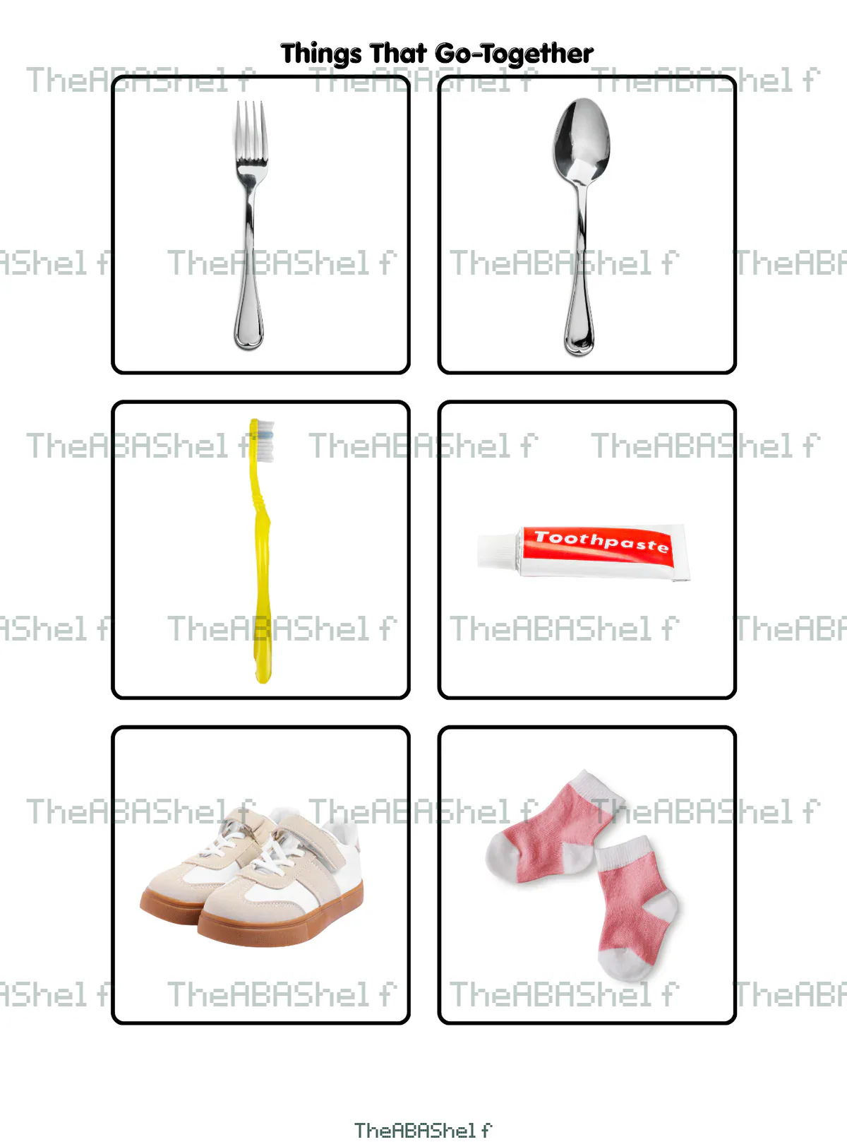 Watermarked preview of Items That Go- Together
