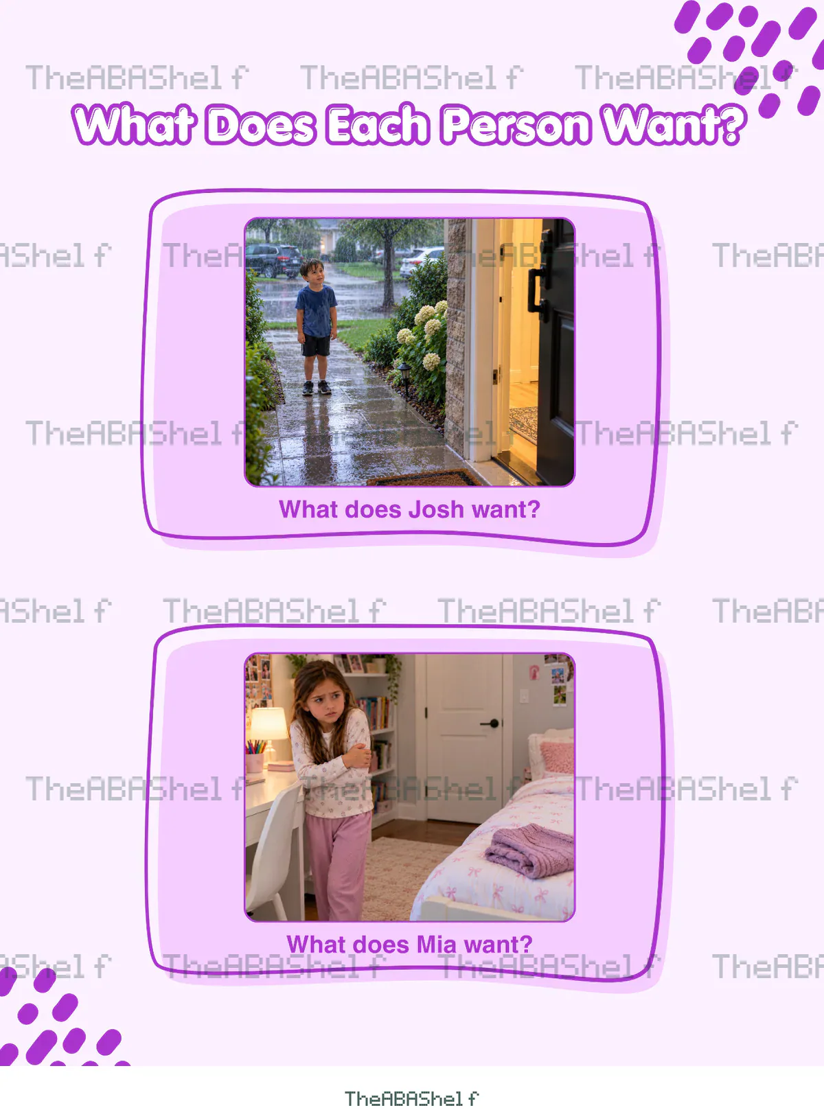 Watermarked preview of What Does Each Person Want?