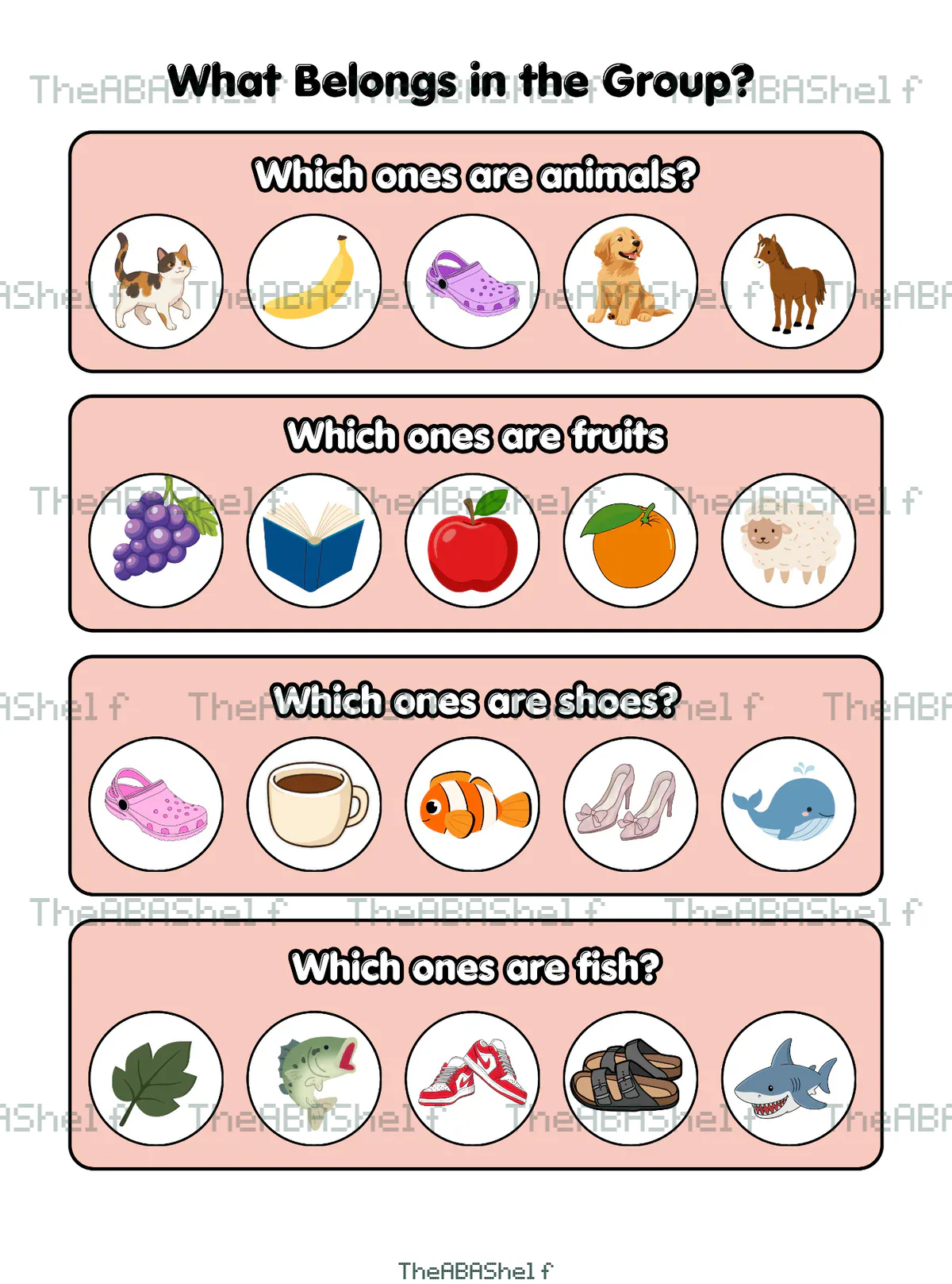 Watermarked preview of What Belongs in the Group
