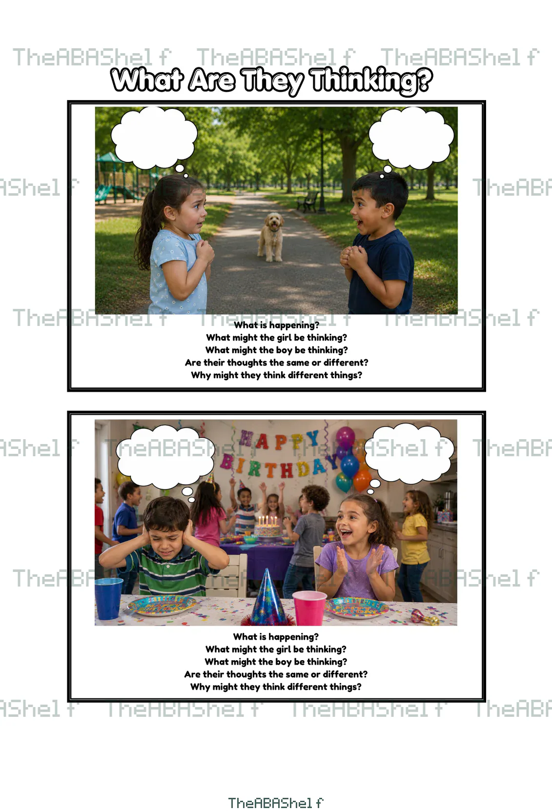 Watermarked preview of Perspective Taking: Differing Thoughts