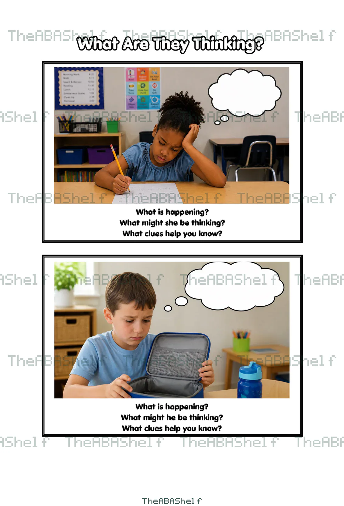 Watermarked preview of Perspective Taking: What Does The Person Think?